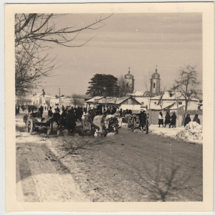 Церковь Илии Пророка, Гэешти (Дымбовица, Румыния). архивная фотография, Фото 1941 г. с аукциона e-bay.de