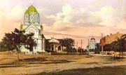 Церковь Николая Чудотворца, Тиражная почтовая открытка 1910-х годов<br>, Калафат, Долж, Румыния