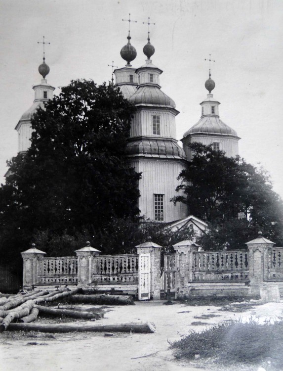 Собор Михаила Архангела, Зеньков (Полтавский район, Украина, Полтавская область). архивная фотография, Фото С. Таранушенко, 1928 г., источник: otkudarodom.ua/ru/arhangelo-mihaylovskiy-sobor-s-taranushenko