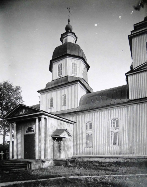 Церковь Воскресения Христова, Зеньков (Полтавский район, Украина, Полтавская область). архивная фотография, Фото С. Таранушенко, 1929 г., источник: otkudarodom.ua/ru/voskresenskaya-cerkov-s-taranushenko-0
