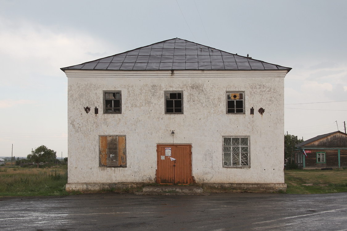 Церковь Георгия Победоносца, Черемисское (Катайский район, Курганская область). фасады, Южный фасад