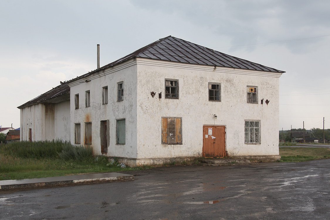 Церковь Георгия Победоносца, Черемисское (Катайский район, Курганская область). фасады, Вид с северо-запада