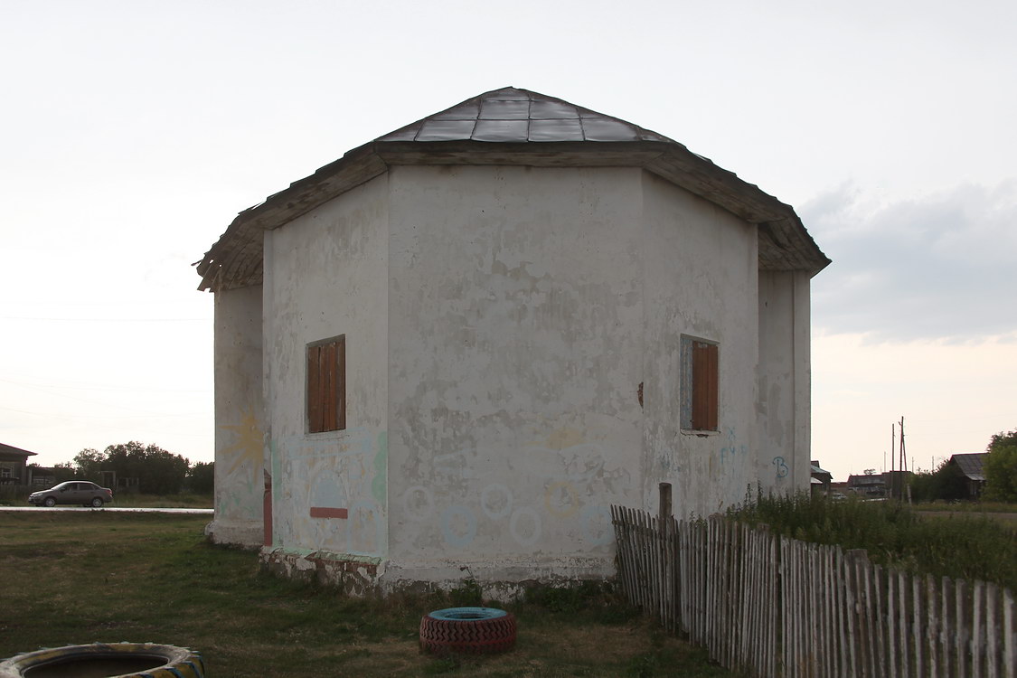 Церковь Георгия Победоносца, Черемисское (Катайский район, Курганская область). фасады, Восточный фасад