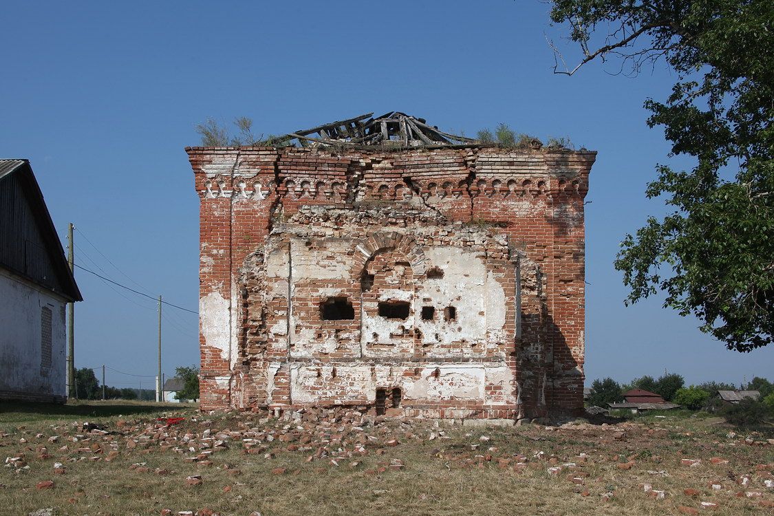 Церковь Николая Чудотворца, Лобаново (Катайский район, Курганская область). фасады, Восточный фасад