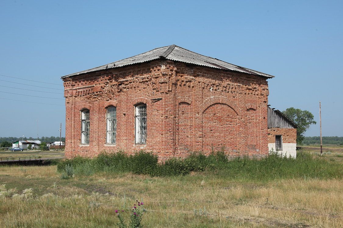 Часовня Димитрия Солунского, Басказык (Катайский район, Курганская область). фасады, Вид с юго-востока