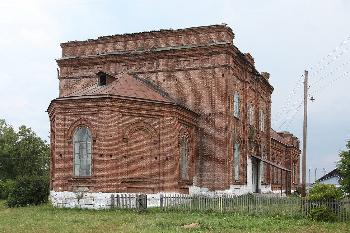 Церковь Вознесения Господня, Корюково (Катайский район, Курганская область). фасады, Вид с северо-востока
