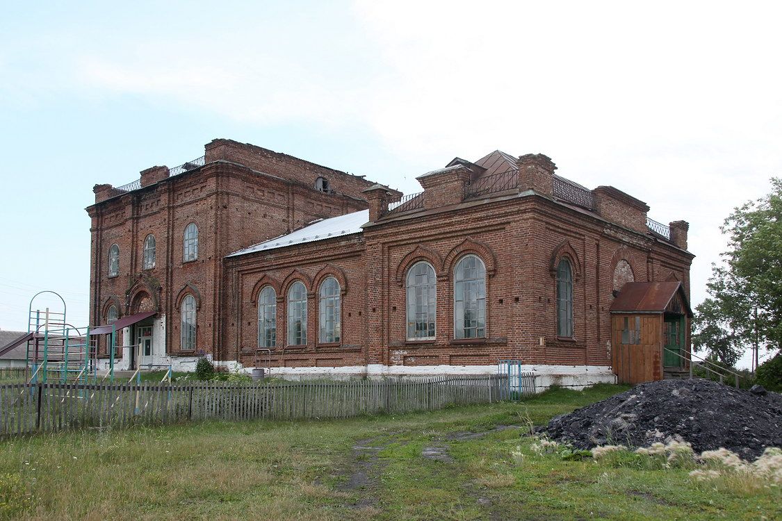 Церковь Вознесения Господня, Корюково (Катайский район, Курганская область). фасады, Вид с северо-запада
