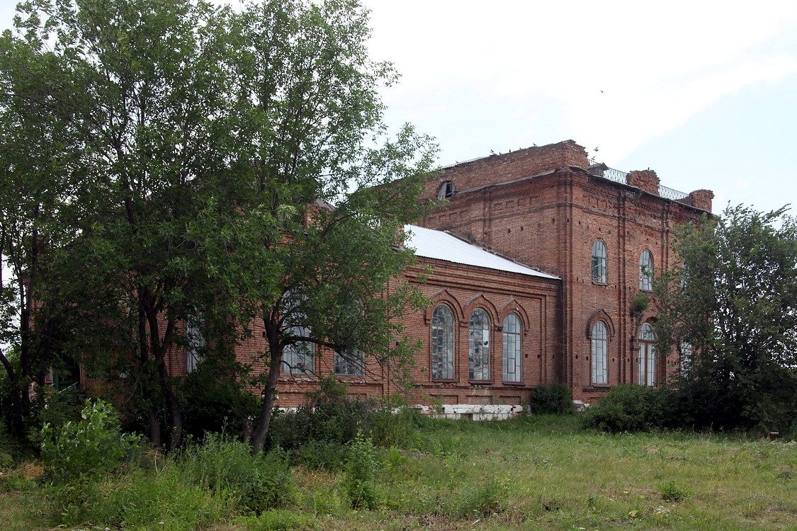 Церковь Вознесения Господня, Корюково (Катайский район, Курганская область). фасады, Вид с юго-запада