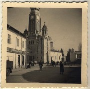 Собор Иоанна Предтечи, Фото 1941 г. с аукциона e-bay.de<br>, Плоешти, Прахова, Румыния