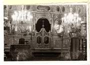 Собор Иоанна Предтечи, Фрагмент иконостаса. Фото 1941 г. с аукциона e-bay.de, Плоешти, Прахова, Румыния