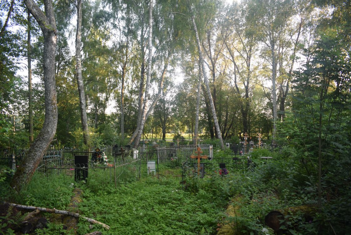 Церковь Покрова Пресвятой Богородицы, Жуковка, урочище (Мосальский район, Калужская область). дополнительная информация, Предполагаемое храмовое место (вид с северной стороны)