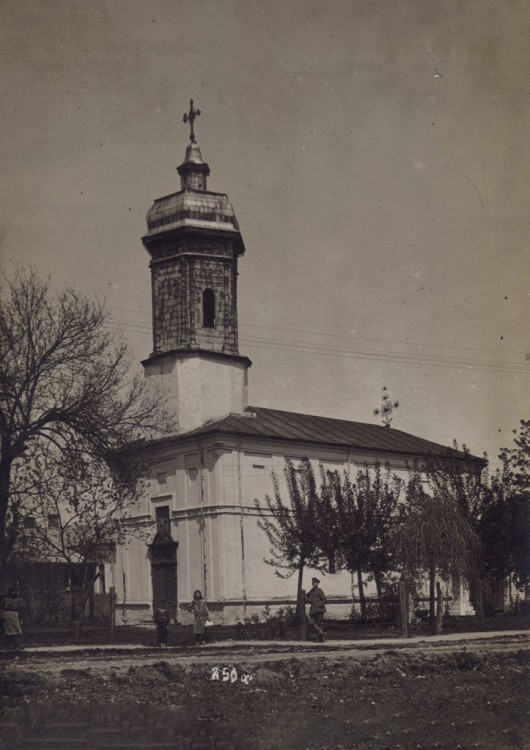 Церковь Николая Чудотворца, Фокшаны (Вранча, Румыния). архивная фотография, Фото 1917 г. с аукциона e-bay.de