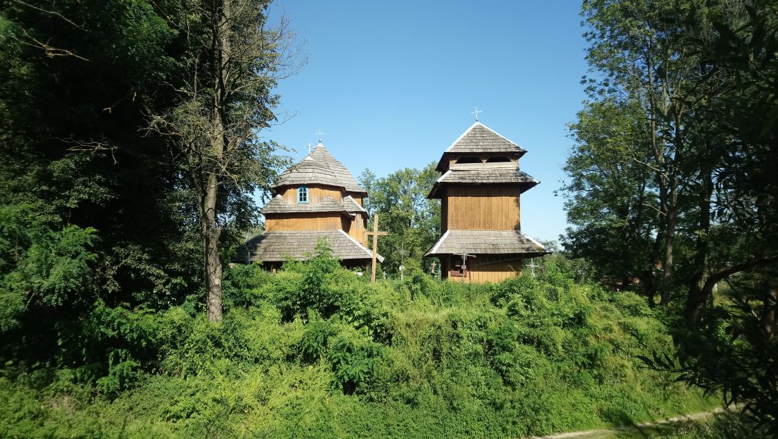 Церковь Собора Пресвятой Богородицы, Селец (Дрогобычский район, Украина, Львовская область). дополнительная информация, вид с запада