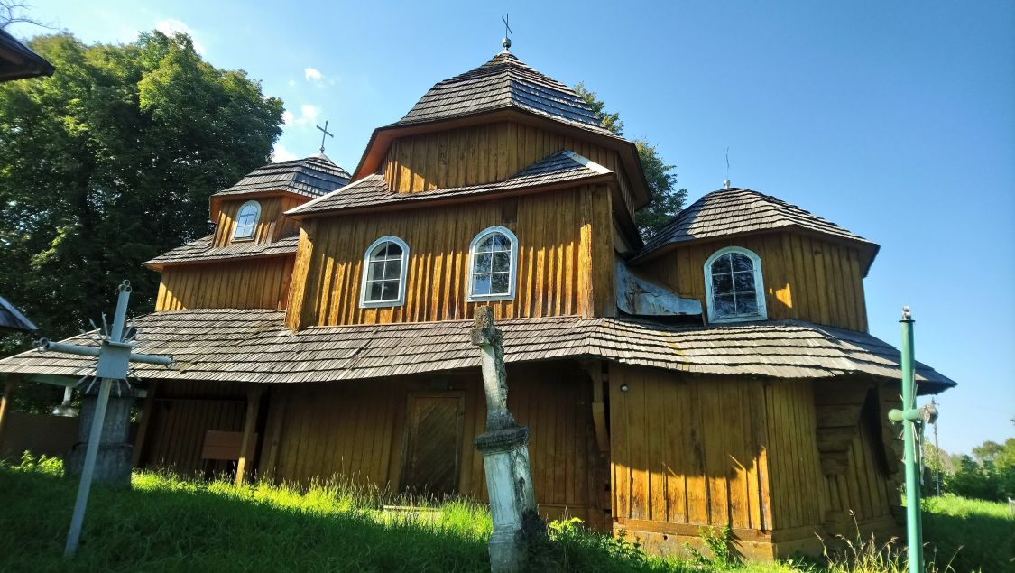 Церковь Собора Пресвятой Богородицы, Селец (Дрогобычский район, Украина, Львовская область). фасады, вид с юга