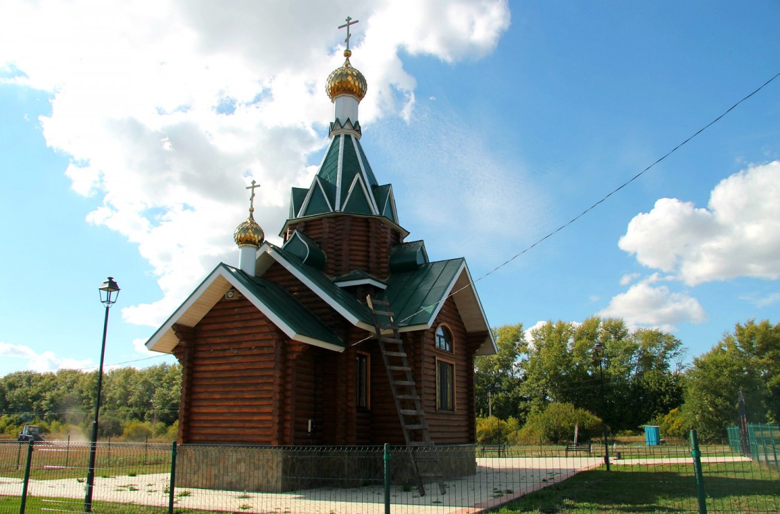 Часовня Сергия Радонежского, Александровка 2-я (Добринский район, Липецкая область). фасады, вид с восточной стороны
