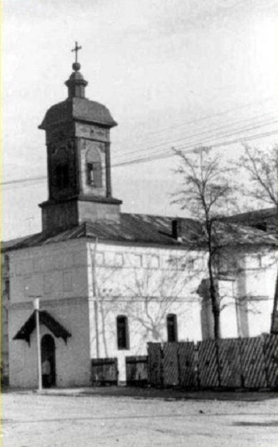 Церковь Димитрия Солунского, Фокшаны (Вранча, Румыния). архивная фотография, Фото 1970-х годов из приходского архива