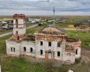 Церковь Преображения Господня, Вид с юга<br>, Дубровное, Лебяжьевский район, Курганская область