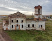 Церковь Преображения Господня, Северный фасад<br>, Дубровное, Лебяжьевский район, Курганская область