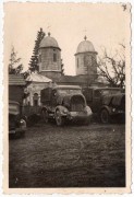 Церковь Успения Пресвятой Богородицы, Фото 1941 г. с аукциона e-bay.de<br>, Лэзэрешти, Арджеш, Румыния