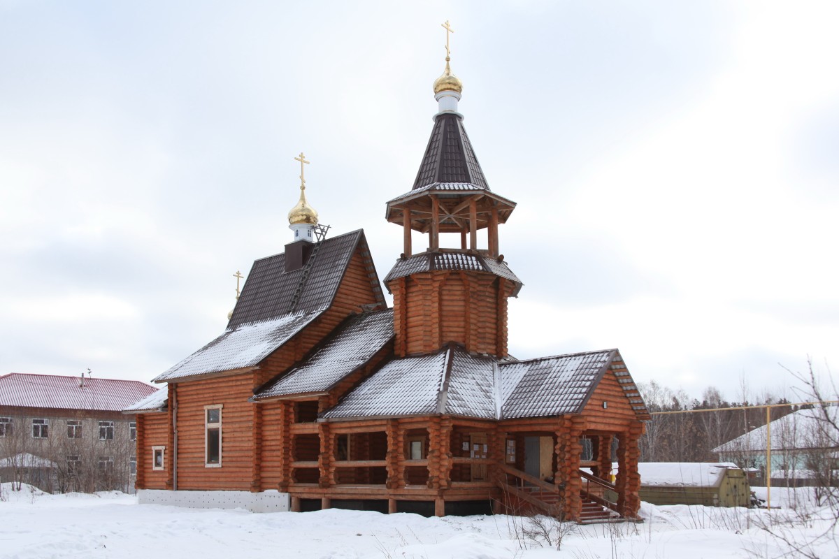 Церковь Рождества Христова, Лосиный (Берёзовский (Берёзовский ГО), Свердловская область). фасады, Вид с северо-запада