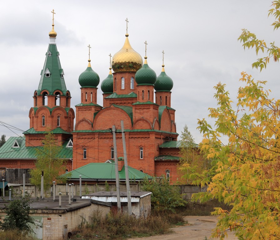 Церковь Николая Чудотворца, Арзамас (Арзамасский район и г. Арзамас, Нижегородская область). фасады, Храм  новопостроенный, не освящен, доступа нет