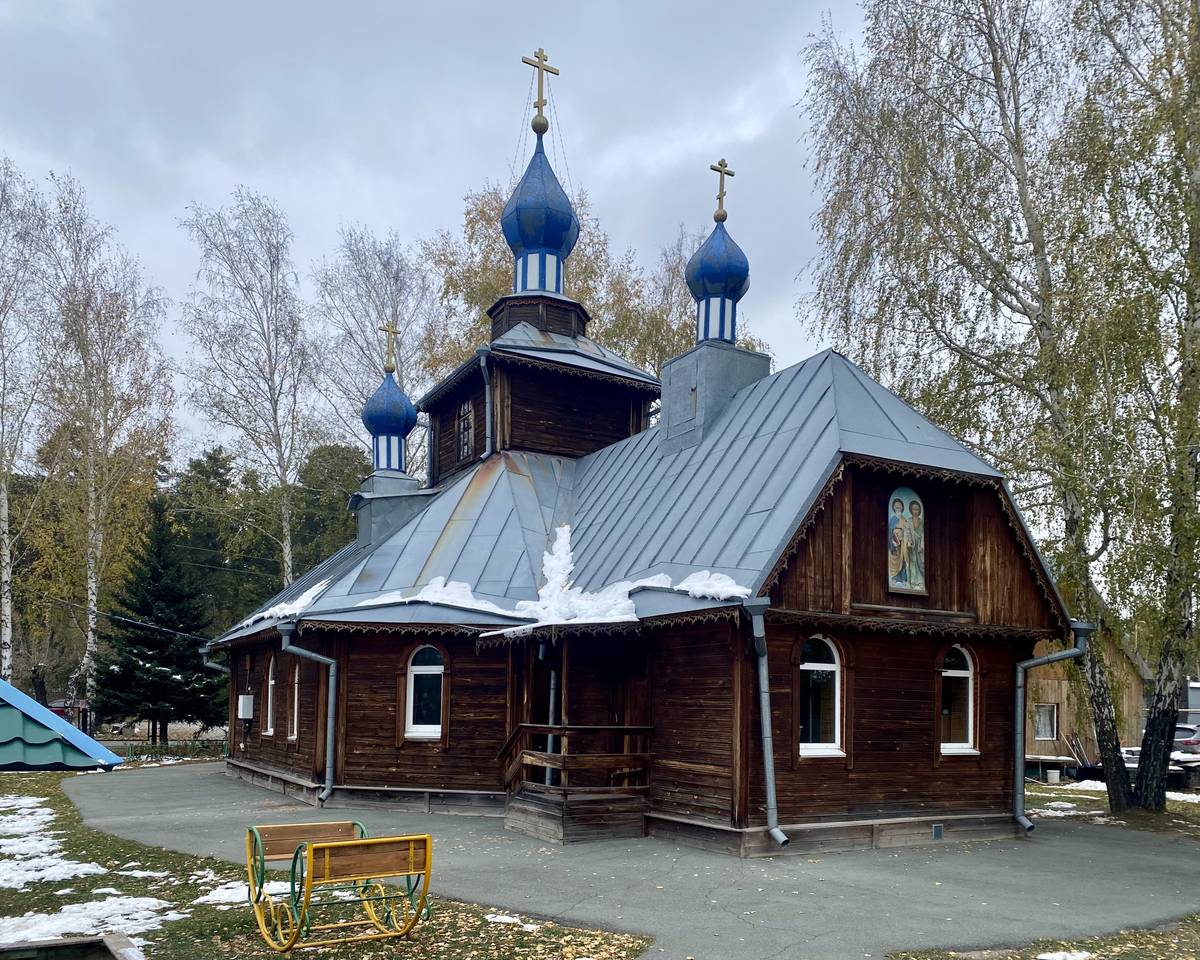 Церковь Петра и Павла, Южный (Барнаул, город, Алтайский край). фасады, Вид с юга
