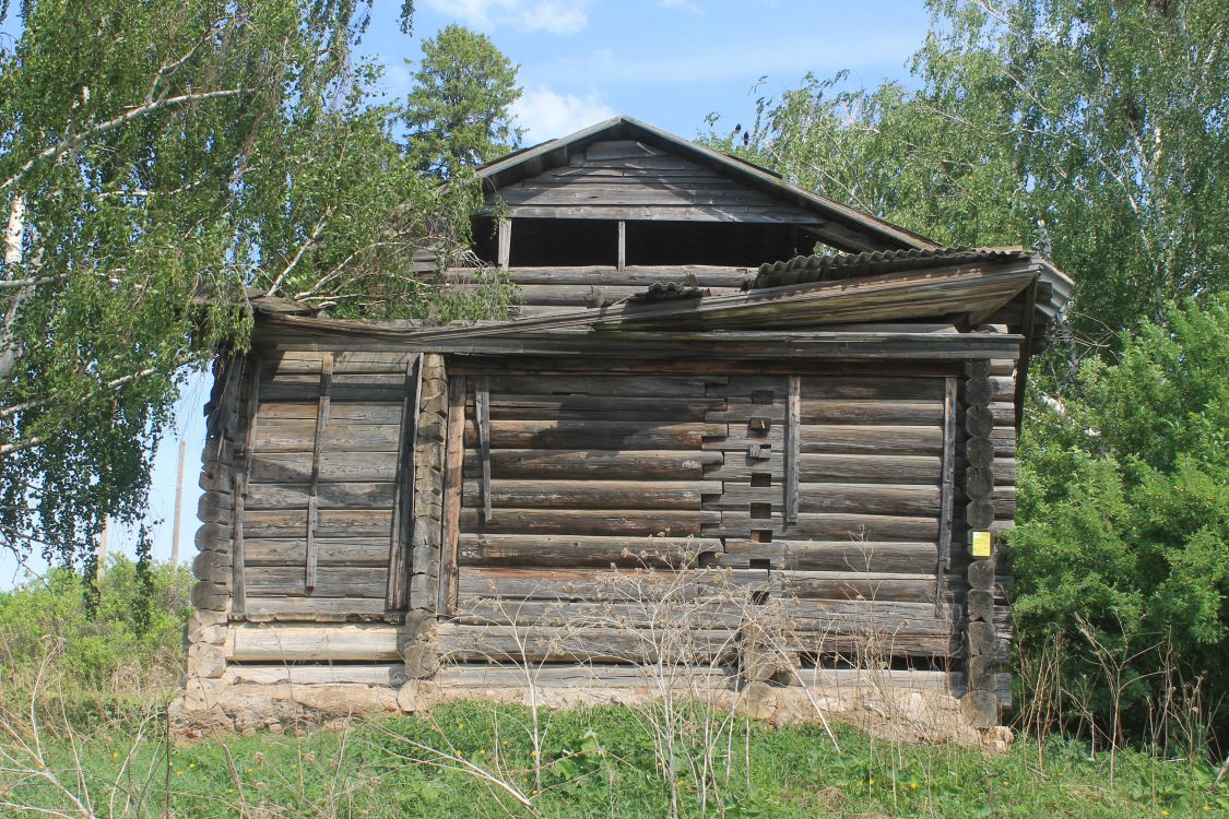 Церковь Казанской иконы Божией Матери, Удмуртский Сарамак (Кизнерский район, Республика Удмуртия). фасады, Западный фасад