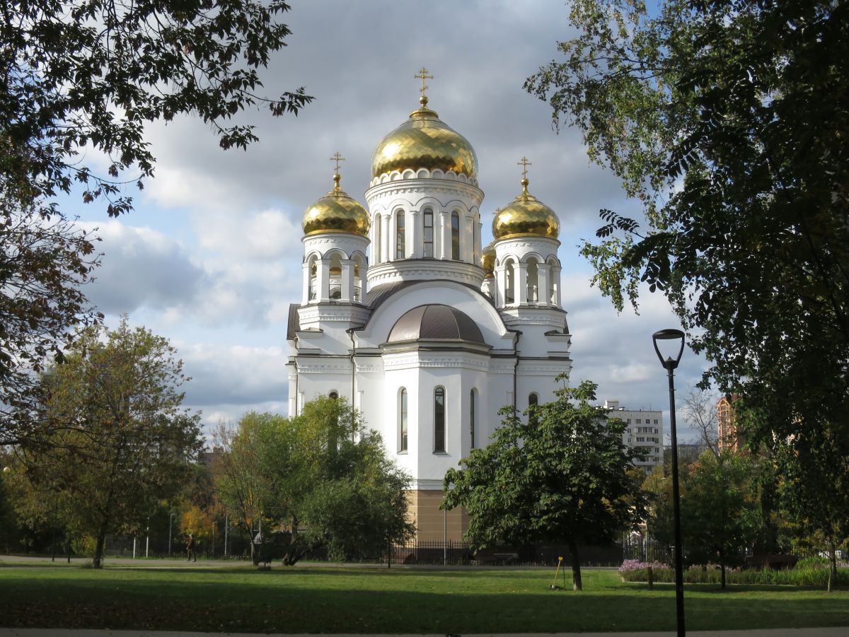 Церковь Кирилла и Мефодия в Ростокине, Ростокино (Северо-Восточный административный округ (СВАО), г. Москва). фасады