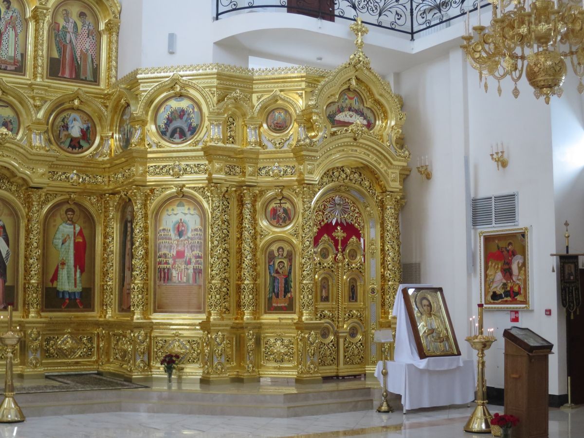 Церковь Кирилла и Мефодия в Ростокине, Ростокино (Северо-Восточный административный округ (СВАО), г. Москва). интерьер и убранство, Иконостас южного придела