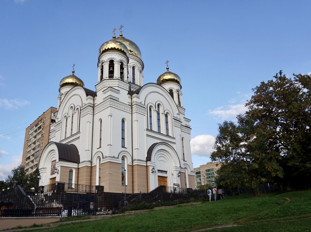 Церковь Кирилла и Мефодия в Ростокине, Ростокино (Северо-Восточный административный округ (СВАО), г. Москва). фасады