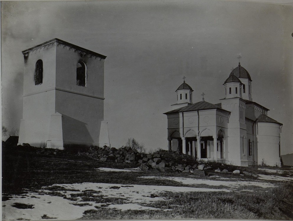 Нягра-Шарулуй. Церковь Димитрия Солунского. архивная фотография, Фото 1916 г. с аукциона e-bay.de