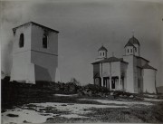 Церковь Димитрия Солунского, Фото 1916 г. с аукциона e-bay.de<br>, Нягра-Шарулуй, Сучава, Румыния