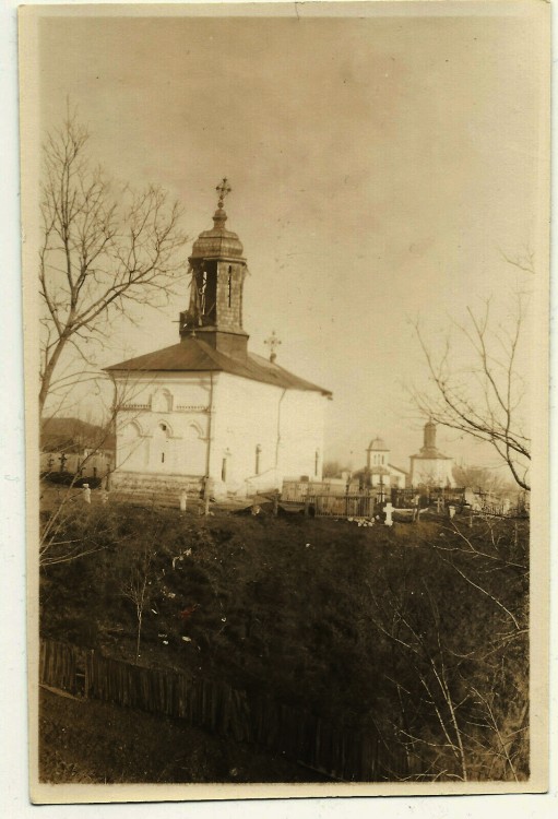 Одобешти. Церковь Введения во храм Пресвятой Богородицы. архивная фотография, Фото 1916 г. с аукциона e-bay.de