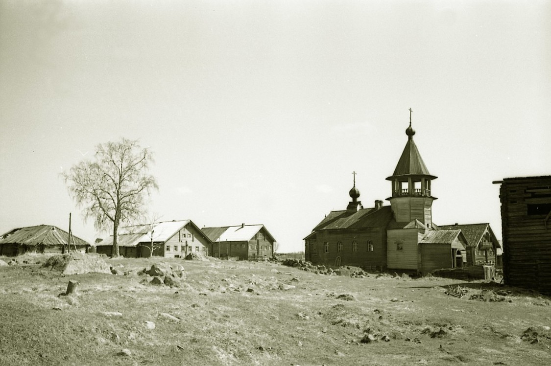 Сибово. Церковь Введения во храм Пресвятой Богородицы. архивная фотография, Фото 1970 года
