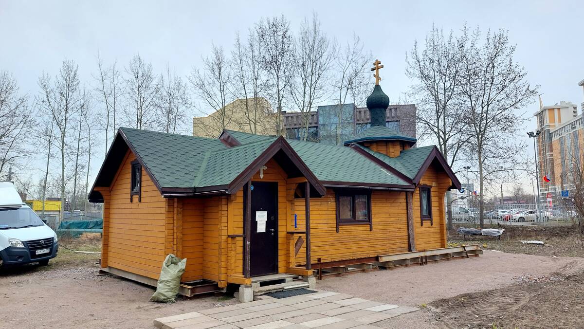 Церковь Петра и Февронии в Кушелевке, Калининский район (Санкт-Петербург, г. Санкт-Петербург). фасады