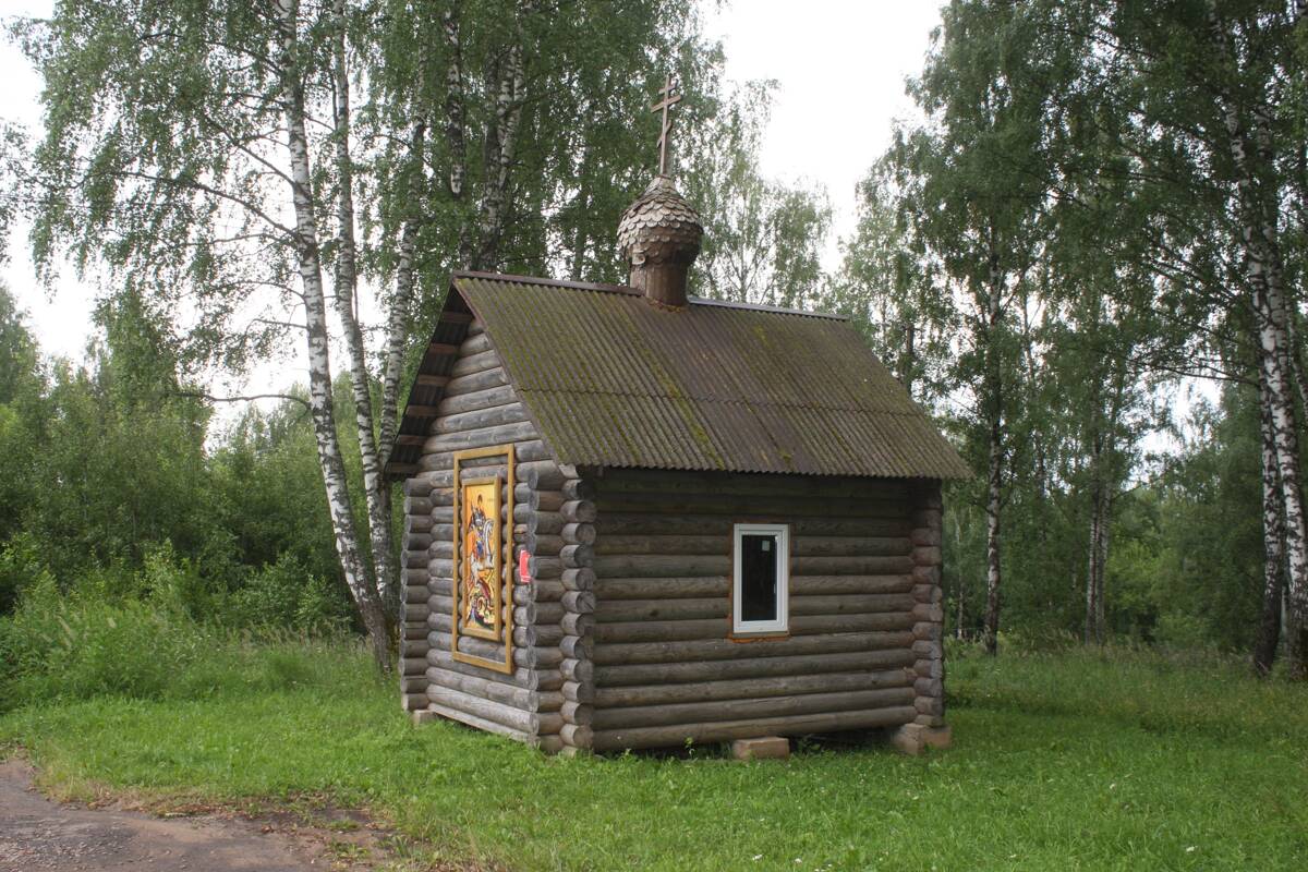 Часовня Георгия Победоносца на кладбище, Кондрово (Дзержинский район, Калужская область). фасады