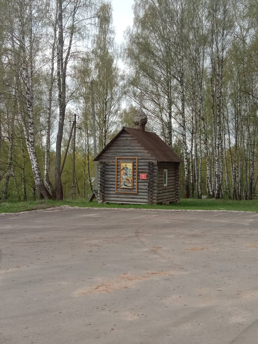 Часовня Георгия Победоносца на кладбище, Кондрово (Дзержинский район, Калужская область). фасады