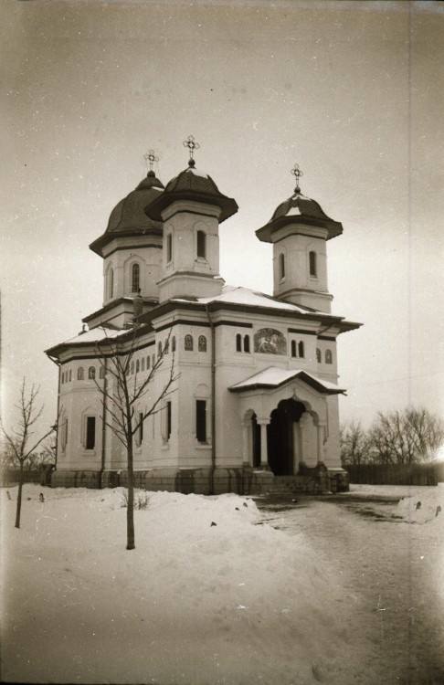 Осика-де-Сус. Церковь Георгия Победоносца. архивная фотография, Фото 1941 г. с аукциона e-bay.de