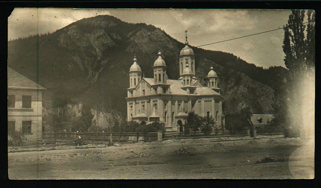 Пожорыта. Церковь Николая Чудотворца. архивная фотография, Почтовая фотооткрытка 1900-х годов