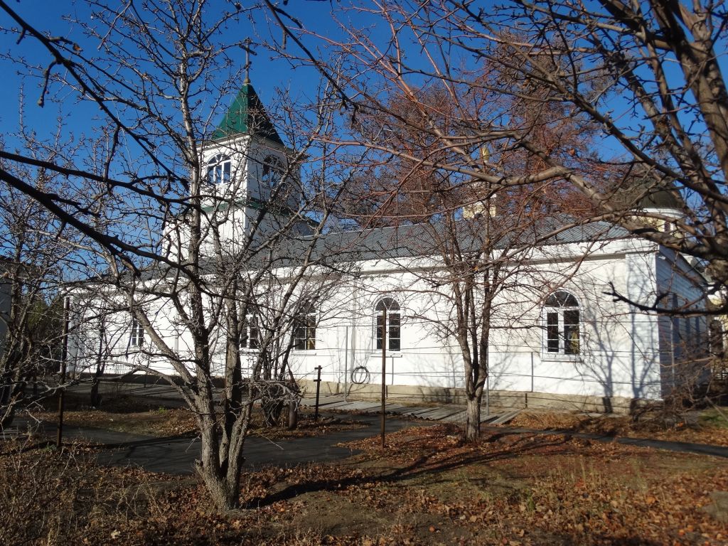 Чёрный Отрог. Церковь Иоанна Богослова (старая). фасады