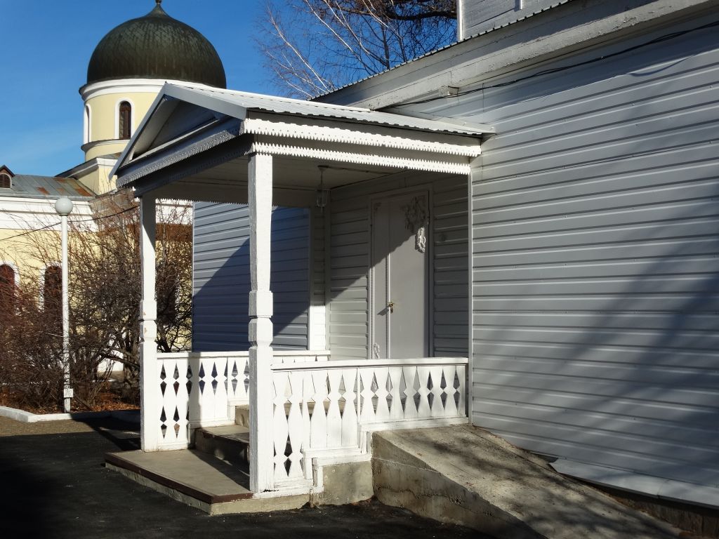 Церковь Иоанна Богослова (старая), Чёрный Отрог (Саракташский район, Оренбургская область). архитектурные детали