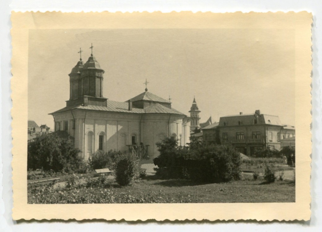 Церковь Михаила и Гавриила Архангелов, Бузэу (Бузэу, Румыния). архивная фотография, Фото 1941 г. с аукциона e-bay.de