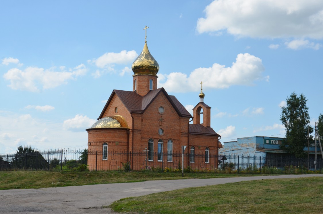 Лемешовка. Церковь Александра Невского. фасады