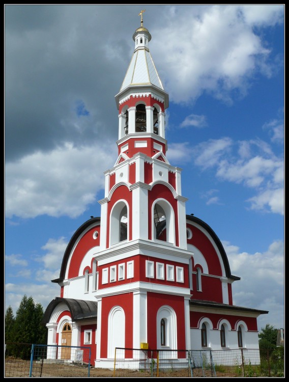 Александровка. Церковь Александра Невского. фасады