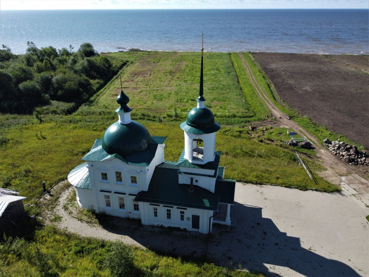 Церковь Георгия Победоносца, Троицкое (Вашкинский район, Вологодская область). фасады