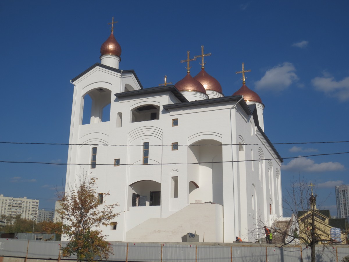 Церковь Воскресения Словущего в Марьинском парке, Люблино (Юго-Восточный административный округ (ЮВАО), г. Москва). фасады