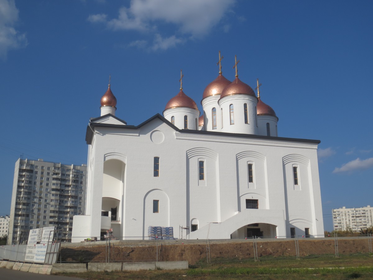 Церковь Воскресения Словущего в Марьинском парке, Люблино (Юго-Восточный административный округ (ЮВАО), г. Москва). фасады