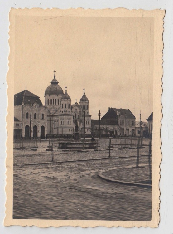 Церковь Вознесения Господня, Салонта (Бихор, Румыния). архивная фотография, Фото 1941 г. с аукциона e-bay.de