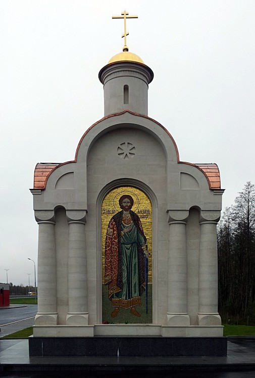 Неизвестная часовня, Трасса М11, 562-й км (Чудовский район, Новгородская область). архитектурные детали