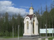 Неизвестная часовня, , Трасса М11, 562-й км, Чудовский район, Новгородская область